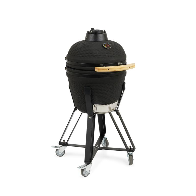 Kamado barbecue Action